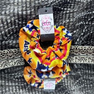 Handmade Houston Astros Logo Scrunchie
